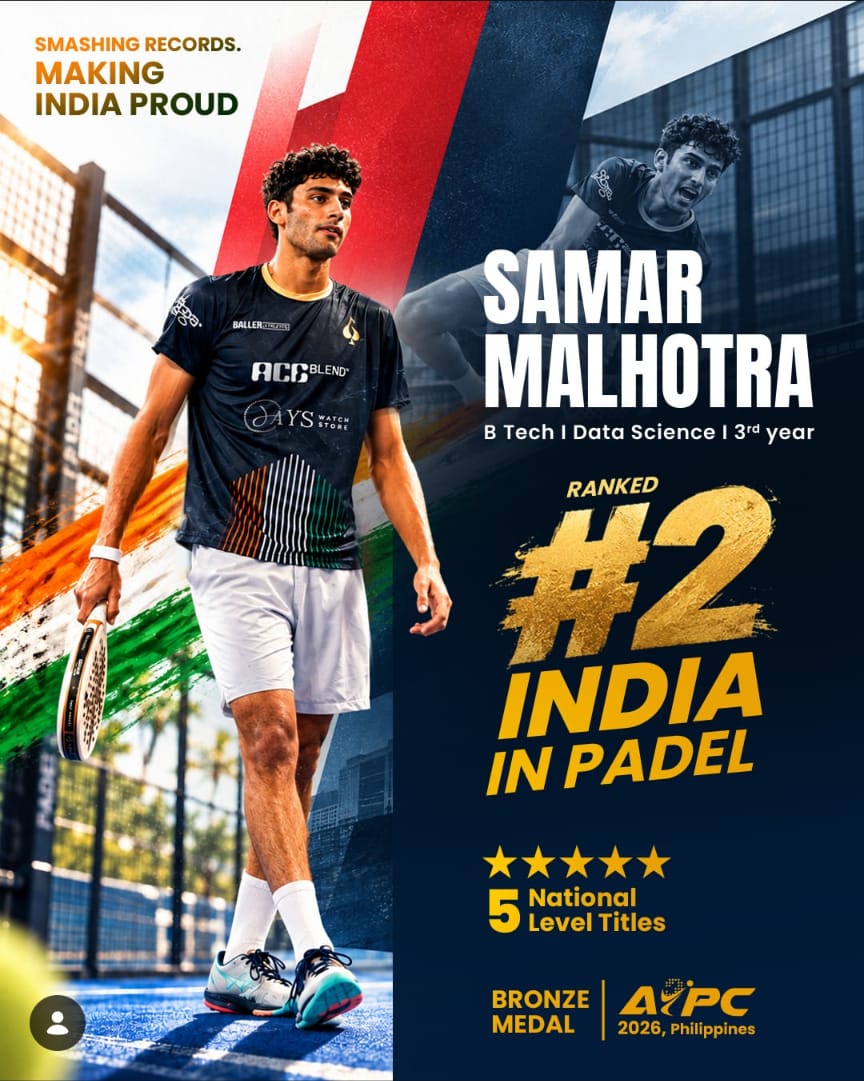 Samar Malhotra secures No. 2 national ranking in Padel